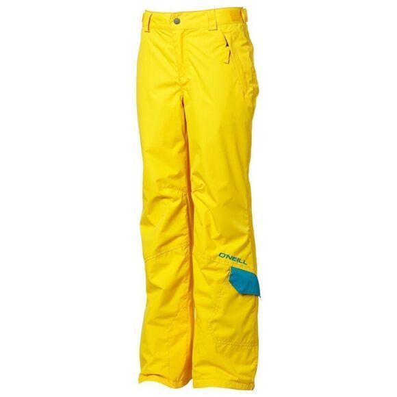 O'NEILL ESCAPE Series 5000mm 2 Layer Snow Hose Youth Yellow Snowboard/Ski Pants - Picture 1 of 12